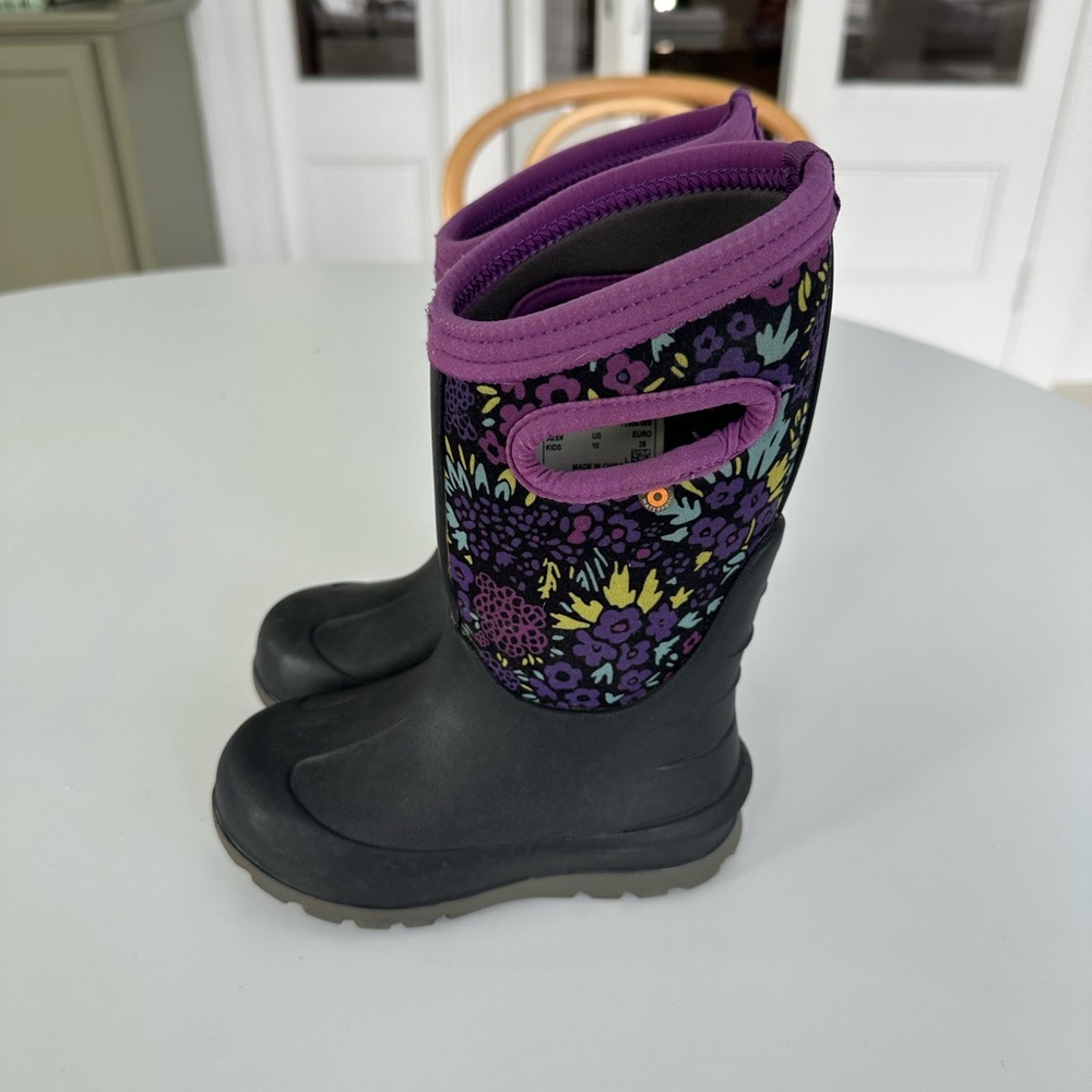 Bogs Kids Pull On Waterproof Winter Boots